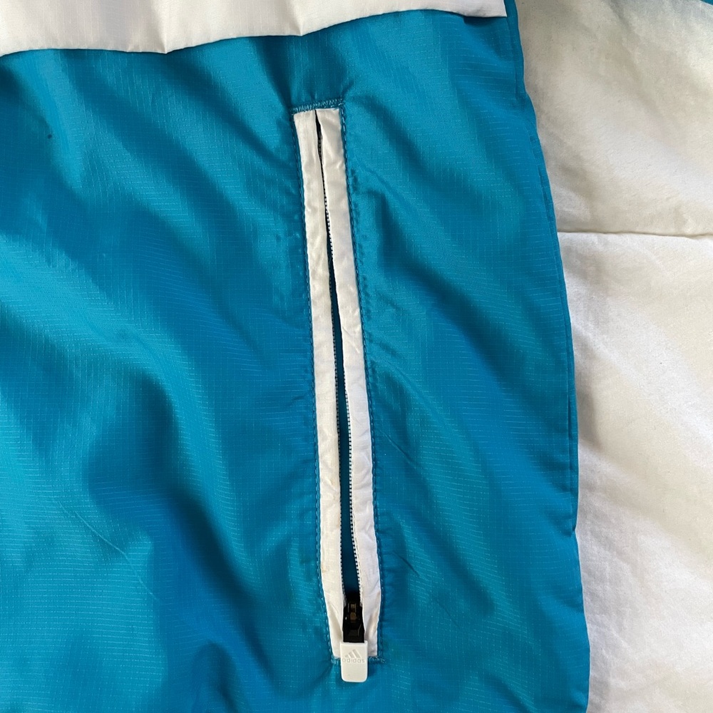 RARE ADIDAS BLUE WINDBREAKER - Picture 6 of 6